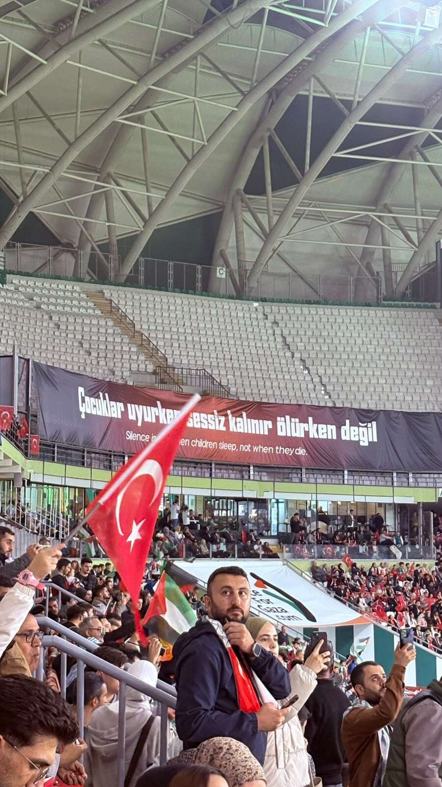 Konya’da tarihi gece! Kalpler Filistin için attı 45